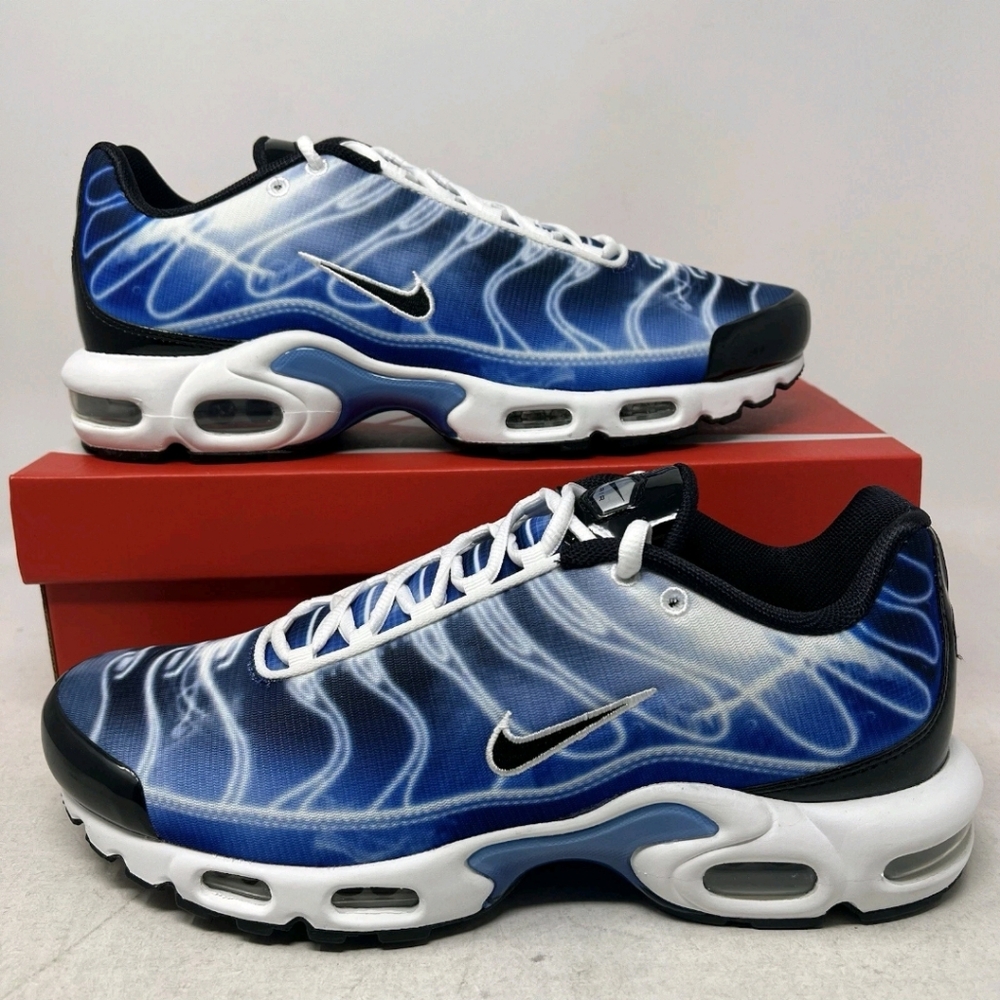 Nike Air Max Plus OG Light Photography Streaks Blue Black Men's Multiple Sizes